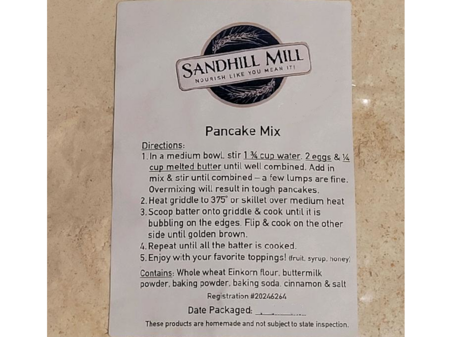 Pancake Mix